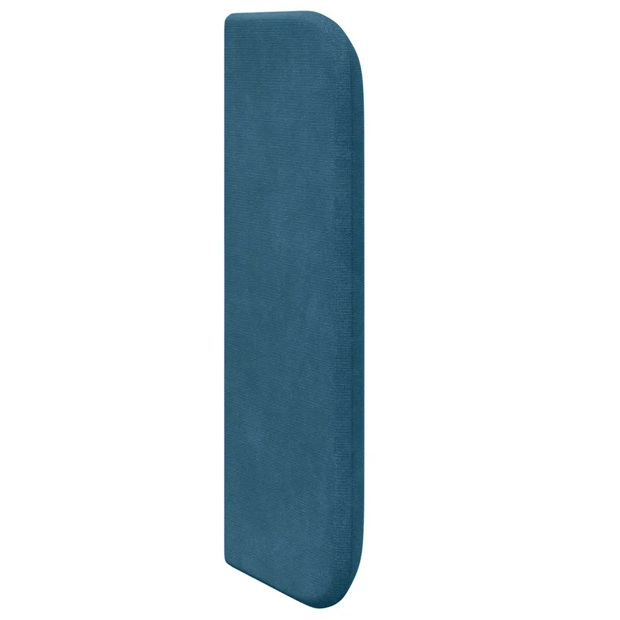 Oreille de tête de lit Bleu 40,5 x 40,5 x 4 cm Velours - 5