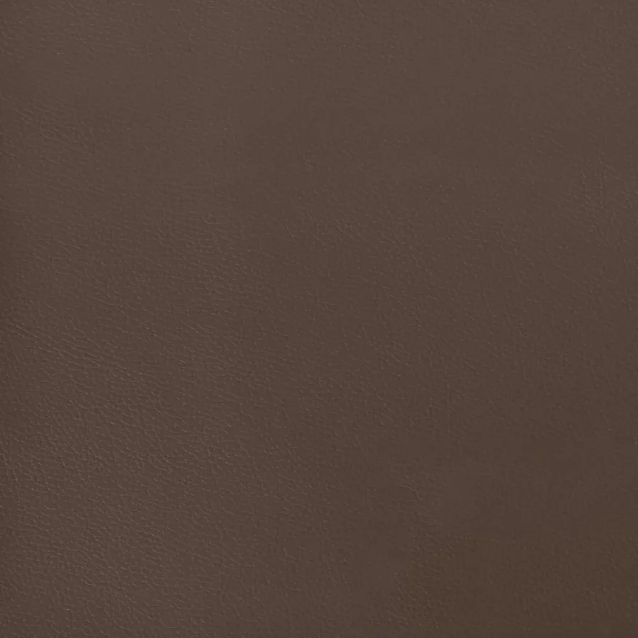 Cadre de lit sans matelas marron 140x200 cm similicuir - 8