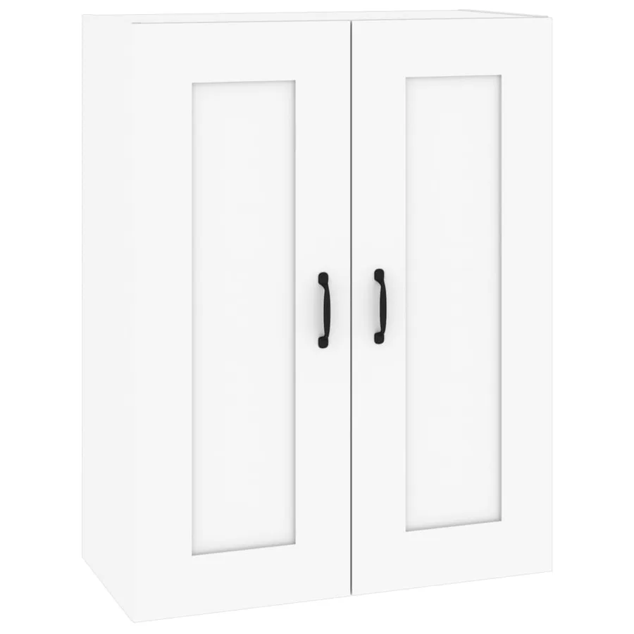 Armoire murale suspendue Blanc 69,5x32,5x90 cm - 2