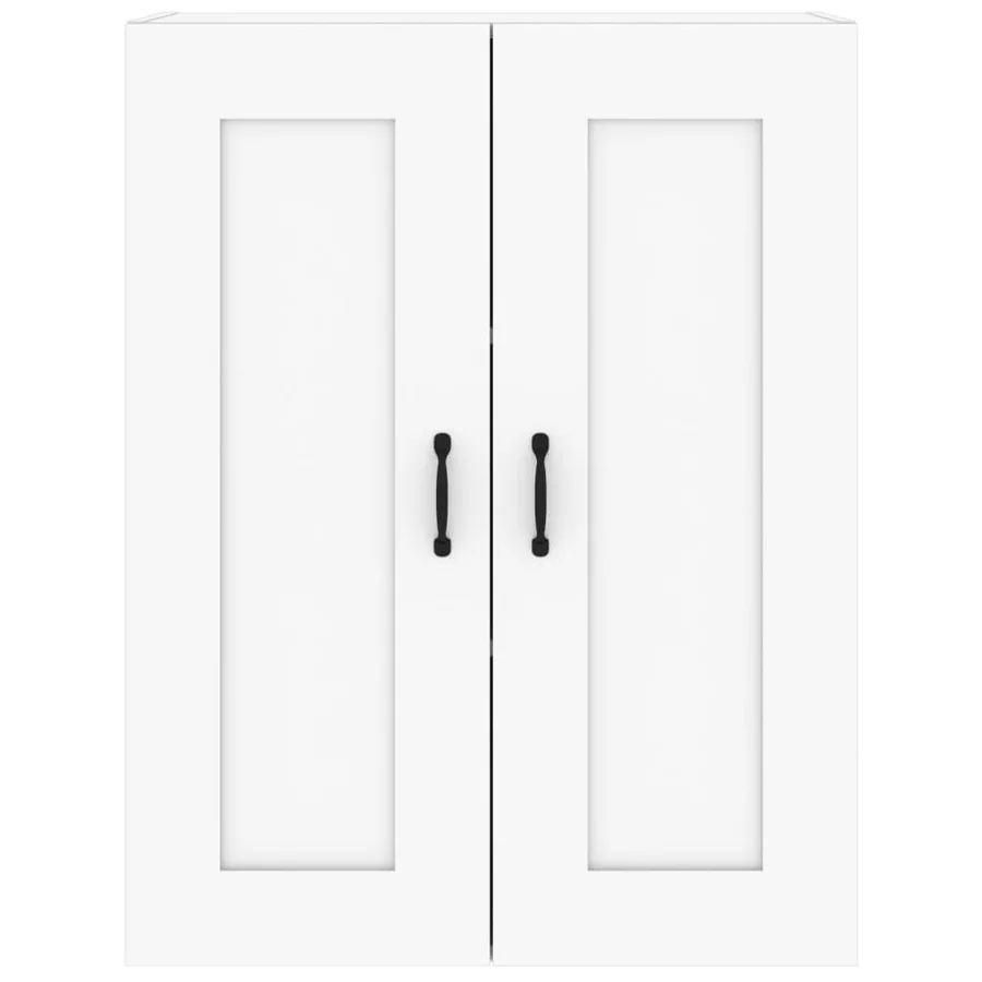 Armoire murale suspendue Blanc 69,5x32,5x90 cm - 5