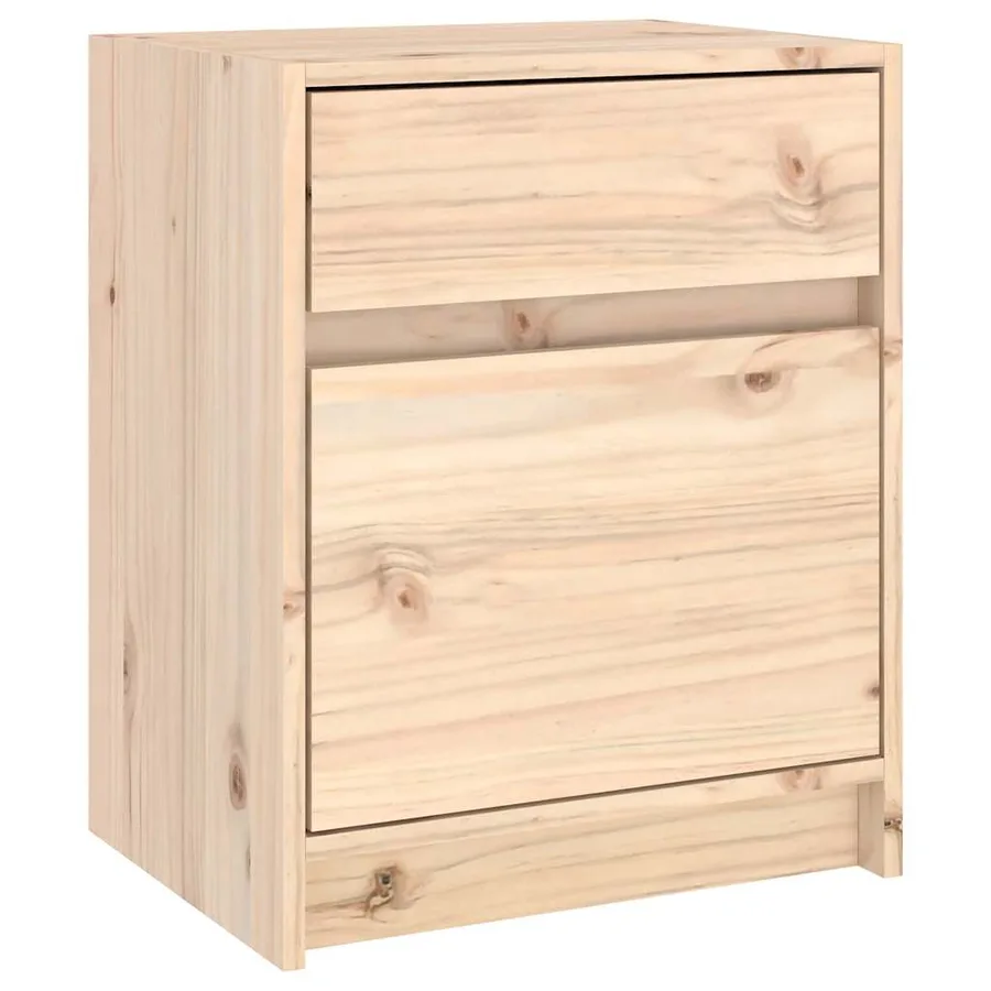 Table de chevet 40x31x50 cm bois de pin massif - 2