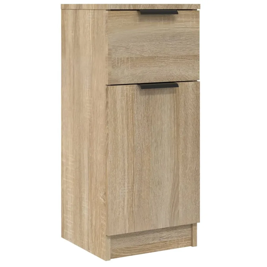 Buffets 2 pcs Chêne Sonoma 30x30x70 cm Bois d'ingénierie - 4