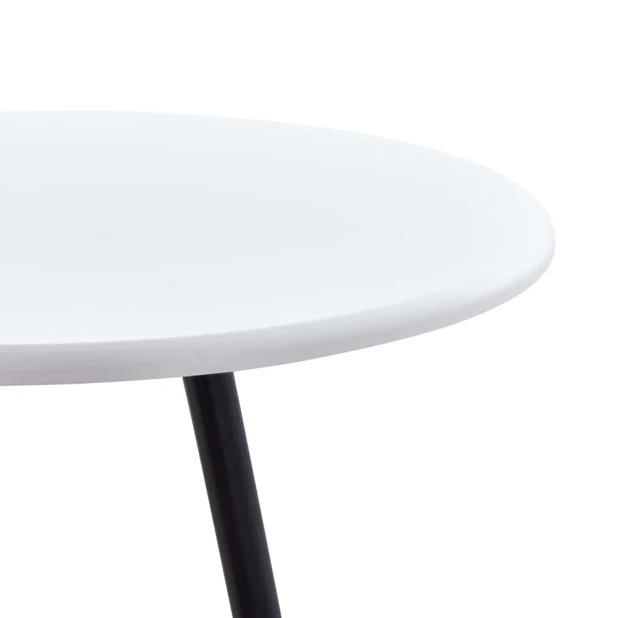 Table de bar Blanc 60 x 107,5 cm MDF - 3