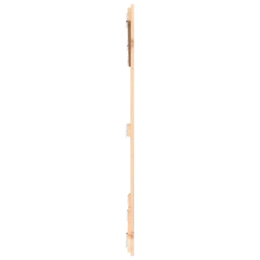 Tête de lit murale 204x3x110 cm Bois massif de pin - 5