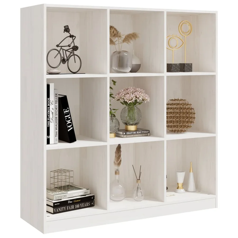 Bibliothèque/Séparateur de pièce 104x33,5x110 cm pin massif - 4
