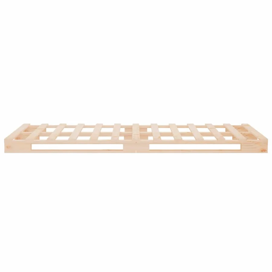 Lit de palette 100x200 cm bois de pin massif - 6
