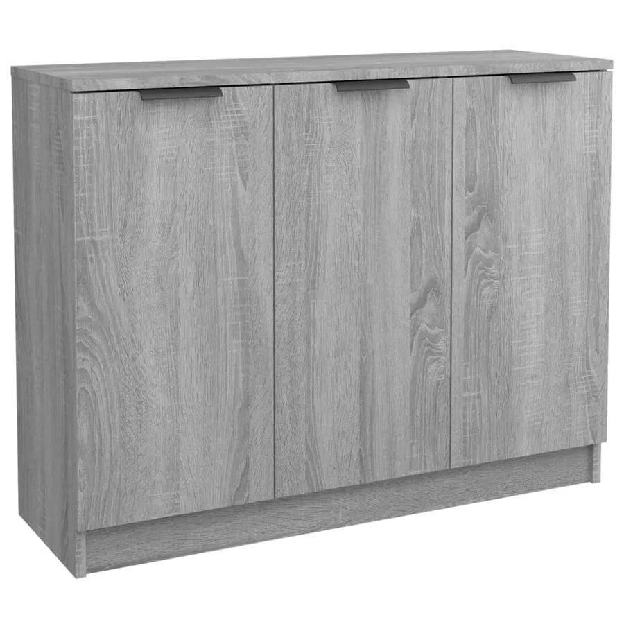 Buffet Sonoma gris 90,5x30x70 cm Bois d'ingénierie - 2