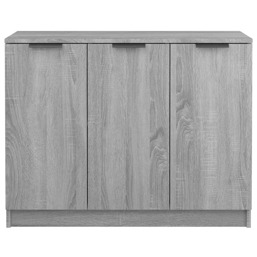 Buffet Sonoma gris 90,5x30x70 cm Bois d'ingénierie - 5