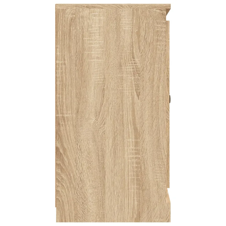 Buffet chêne sonoma 70x35,5x67,5 cm bois d'ingénierie - 8