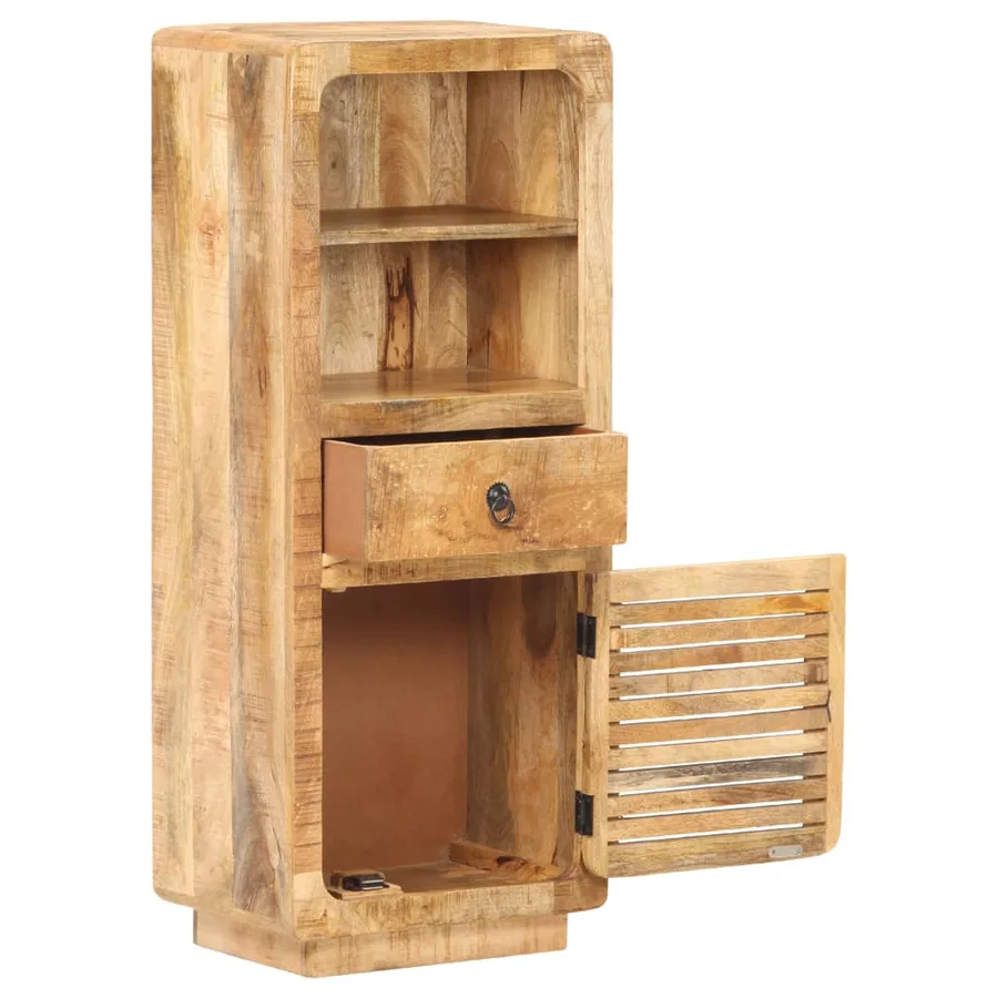 Buffet 45x32x110 cm Bois de manguier brut - 2