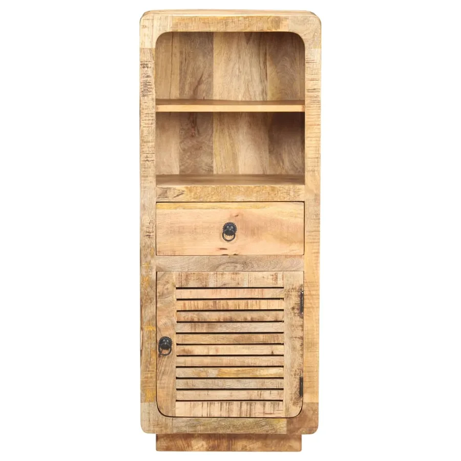 Buffet 45x32x110 cm Bois de manguier brut - 3