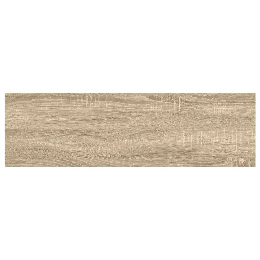 Étagères flottantes 2 pcs chêne et blanc 80x23,5x3,8 cm MDF - 10