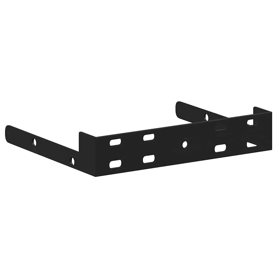 Étagères murales 2 pcs Chêne et blanc 23x23,5x3,8 cm MDF - 13