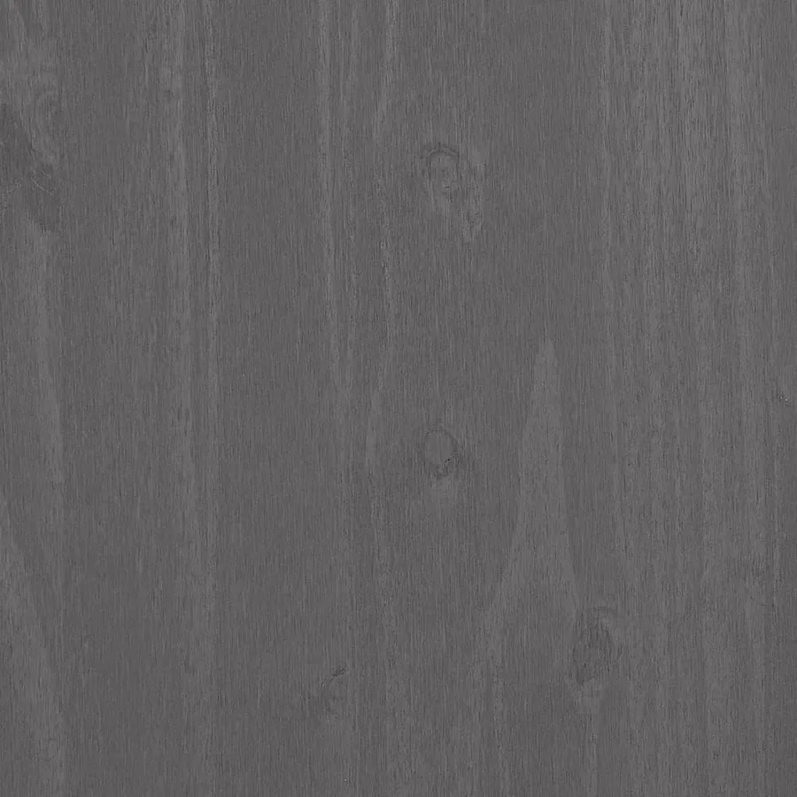 Buffet HAMAR Gris clair 60x35x180 cm Bois de pin massif - 8