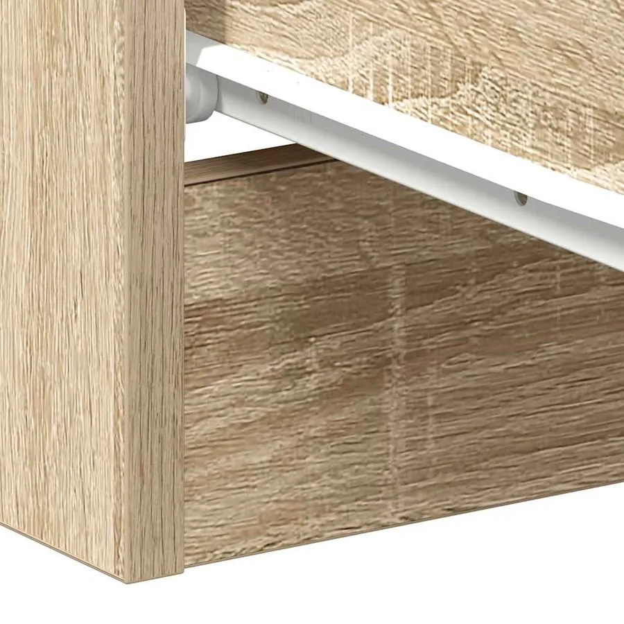 Table de chevet Chêne Sonoma 38x35x56 cm Bois d'ingénierie - 10