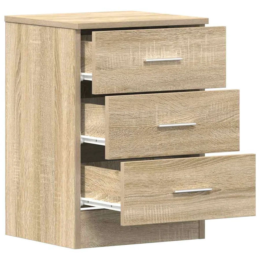 Table de chevet Chêne Sonoma 38x35x56 cm Bois d'ingénierie - 5