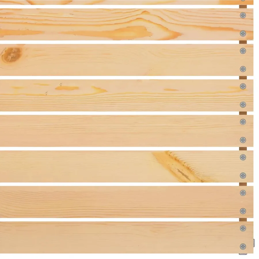 Salon de jardin 8 pcs Bois de pin massif - 6