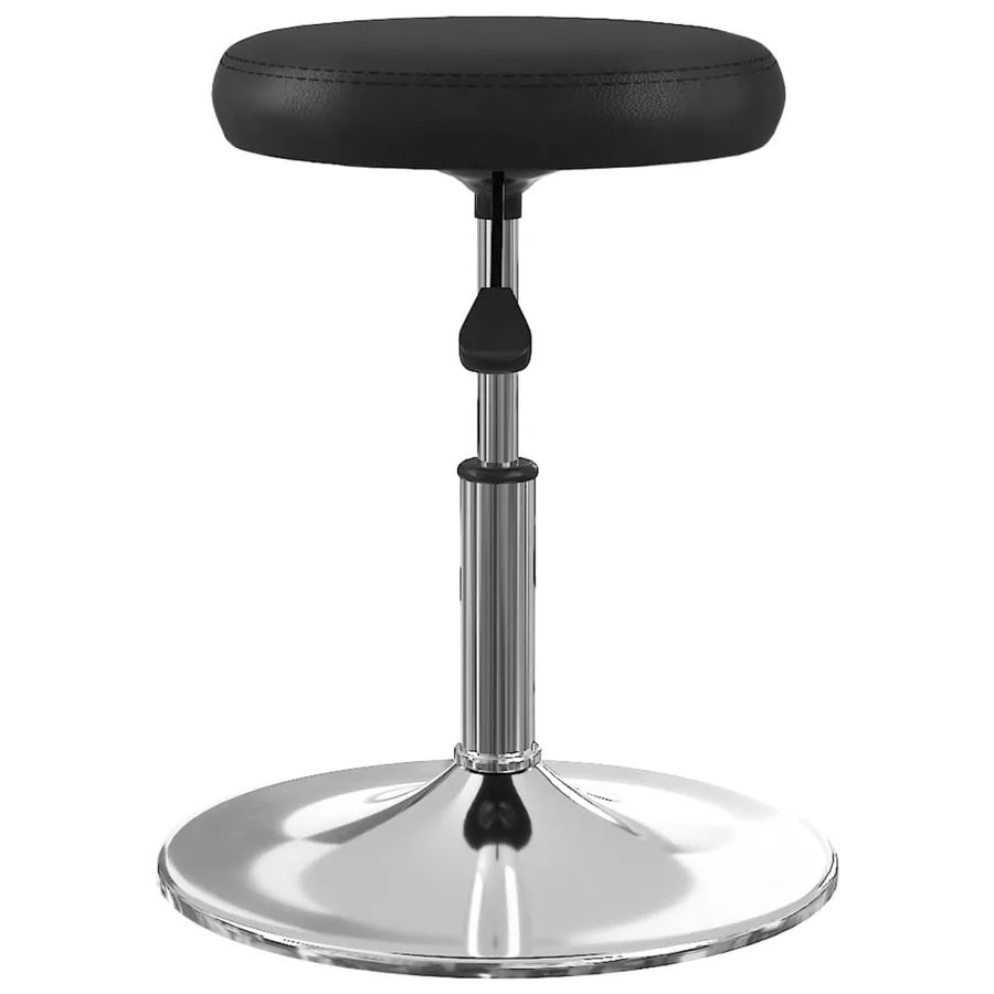 Chaises à manger lot de 2 noir similicuir - 5