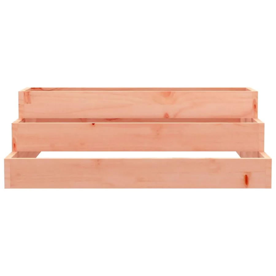 Jardinière 80x80x27 cm Bois de douglas massif - 4
