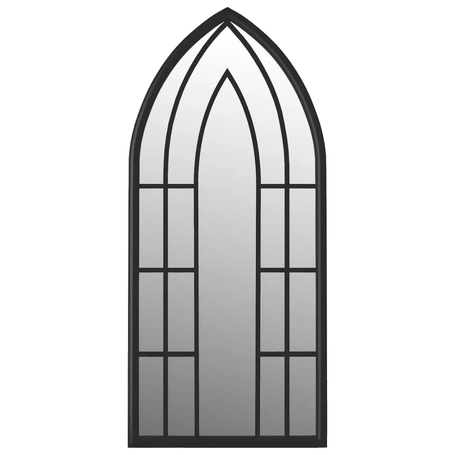 Miroir Noir 70x30 cm Fer pour utilisation à l'intérieur - 2