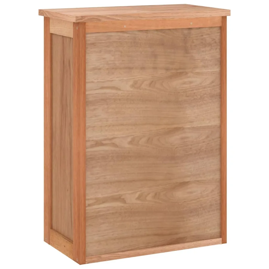 Armoire murale de salle de bain 42x23x60cm Bois massif de noyer - 6