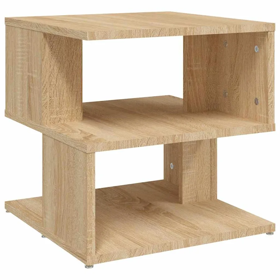 Table d'appoint Chêne sonoma 40x40x40 cm Aggloméré - 2