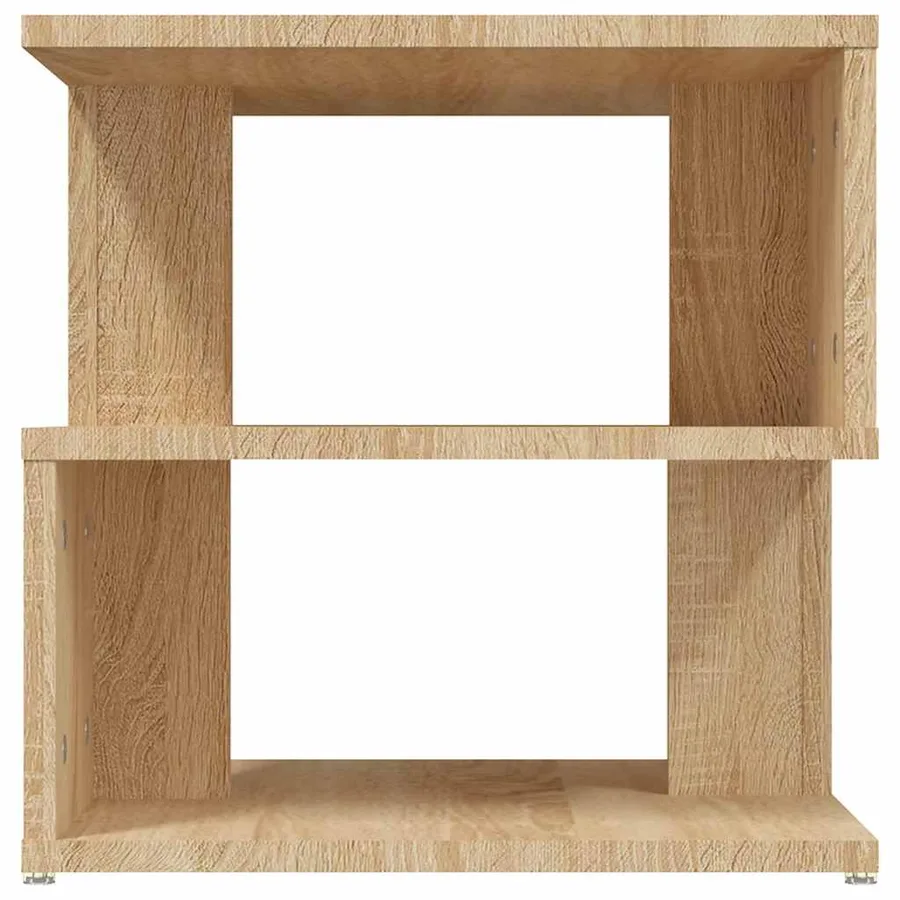 Table d'appoint Chêne sonoma 40x40x40 cm Aggloméré - 4