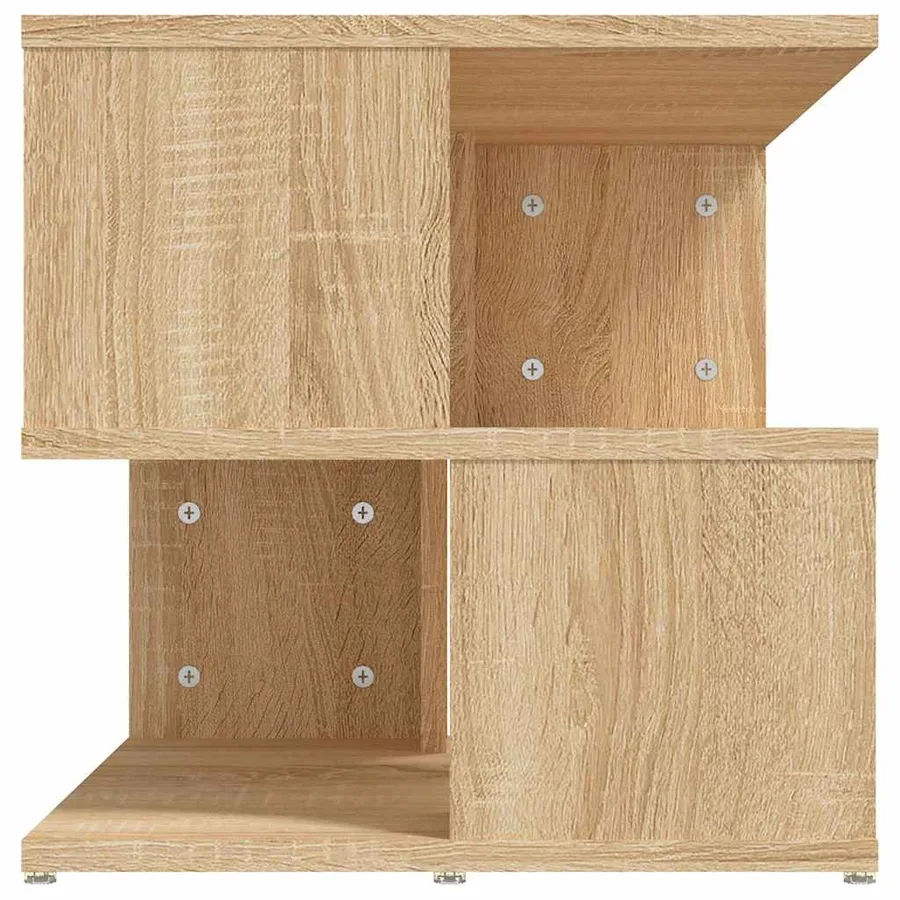 Table d'appoint Chêne sonoma 40x40x40 cm Aggloméré - 5
