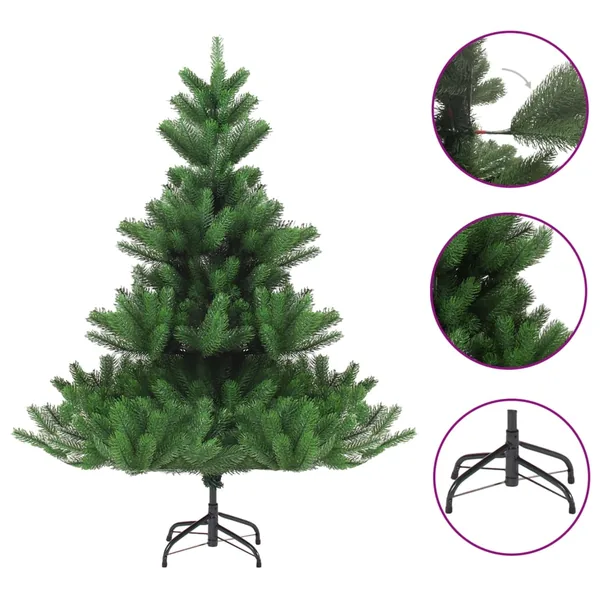 Sapin de Noël artificiel Nordmann Vert 120 cm