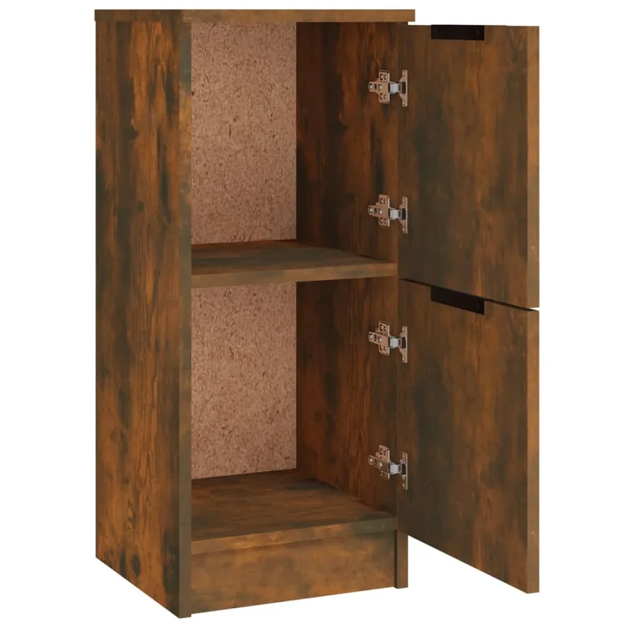 Buffets 3 pcs Chêne fumé Bois d'ingénierie - 10