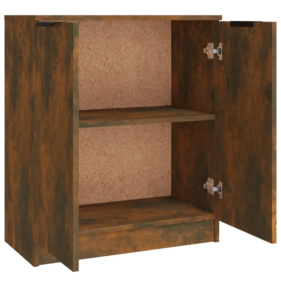 Buffets 3 pcs Chêne fumé Bois d'ingénierie - 8