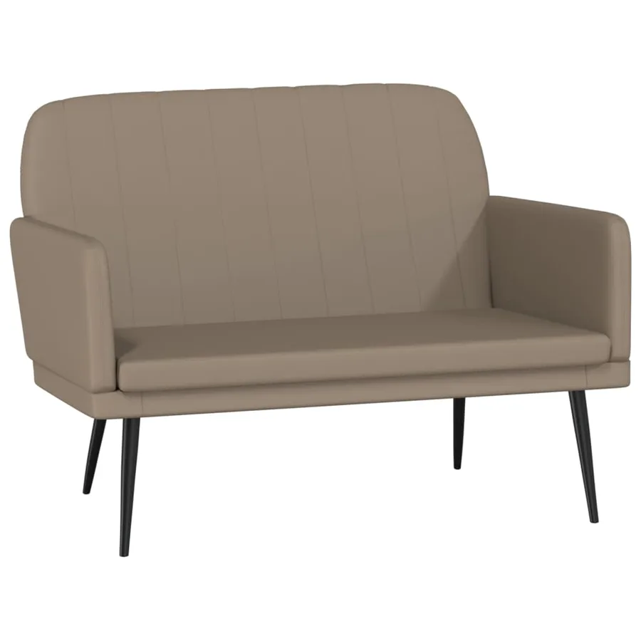 Banc Cappuccino 107x80x81 cm Similicuir - 2