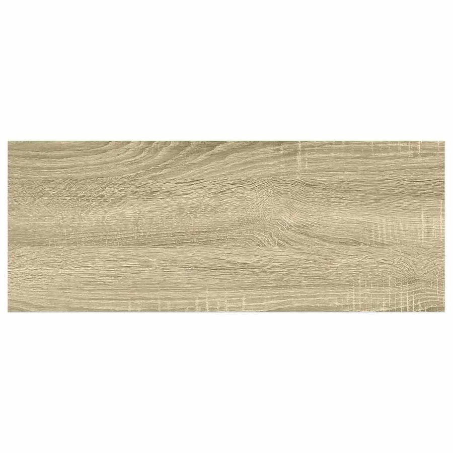 Étagères flottantes 2 pcs chêne et blanc 60x23,5x3,8 cm MDF - 10