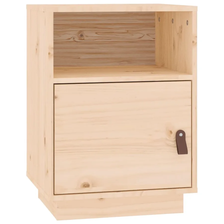 Table de chevet 40x34x55 cm Bois de pin solide - 2