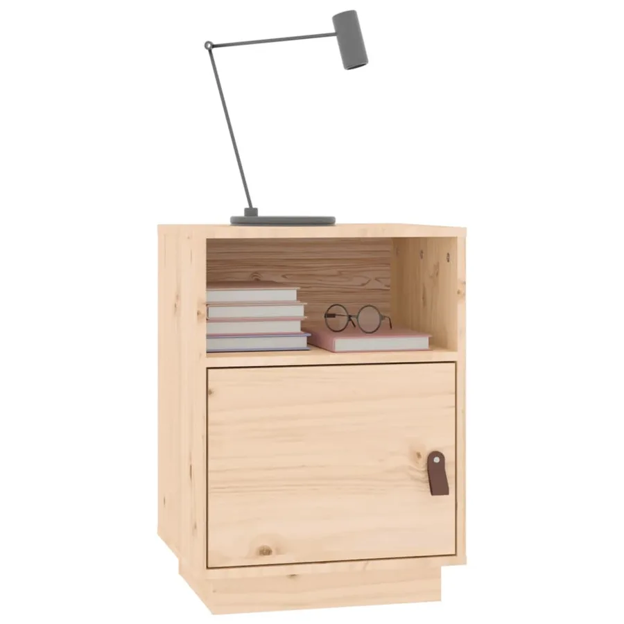Table de chevet 40x34x55 cm Bois de pin solide - 4