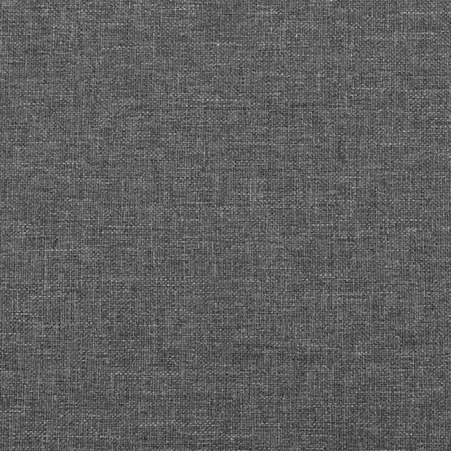 Tête de lit avec oreilles Gris foncé 183x16x78/88 cm Tissu - 6