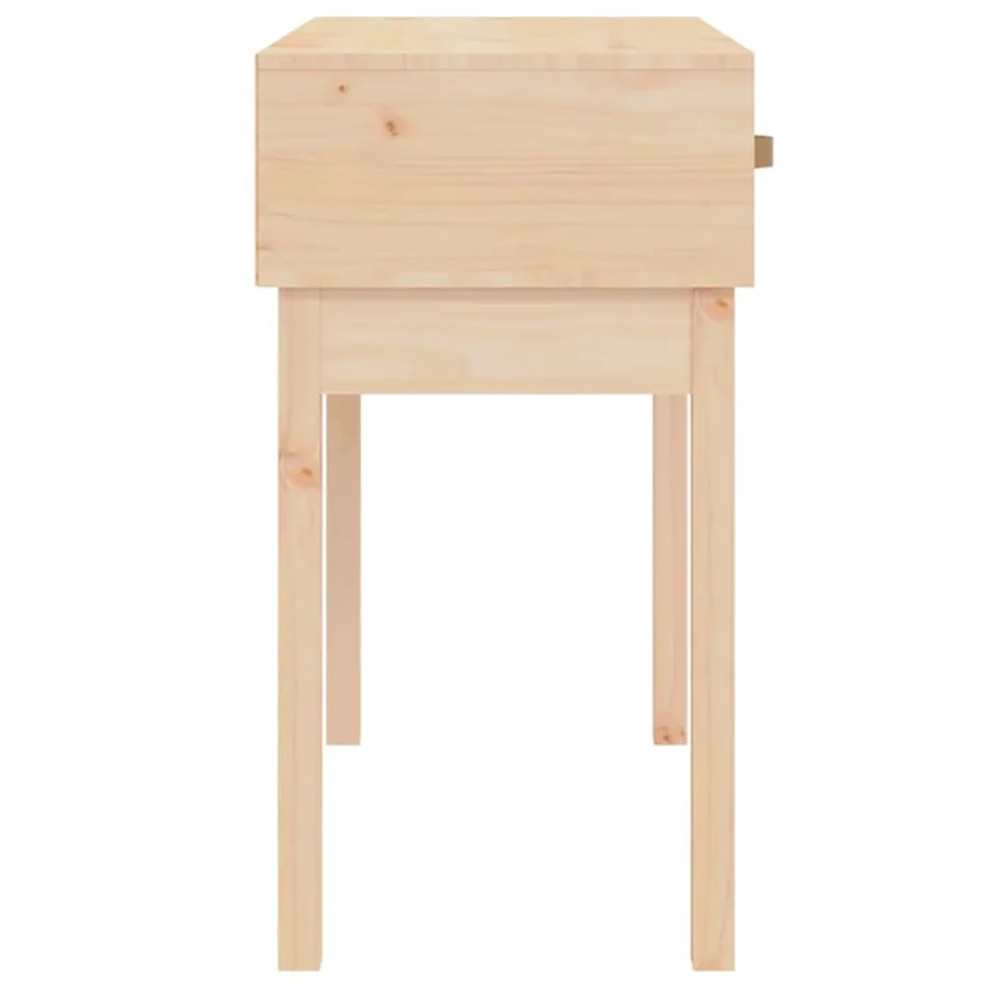 Table console 76,5x40x75 cm Bois massif de pin - 5