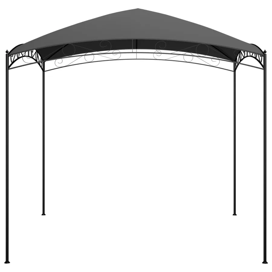 Belvédère 3x3x2,65 m Anthracite 180 g/m² - 2