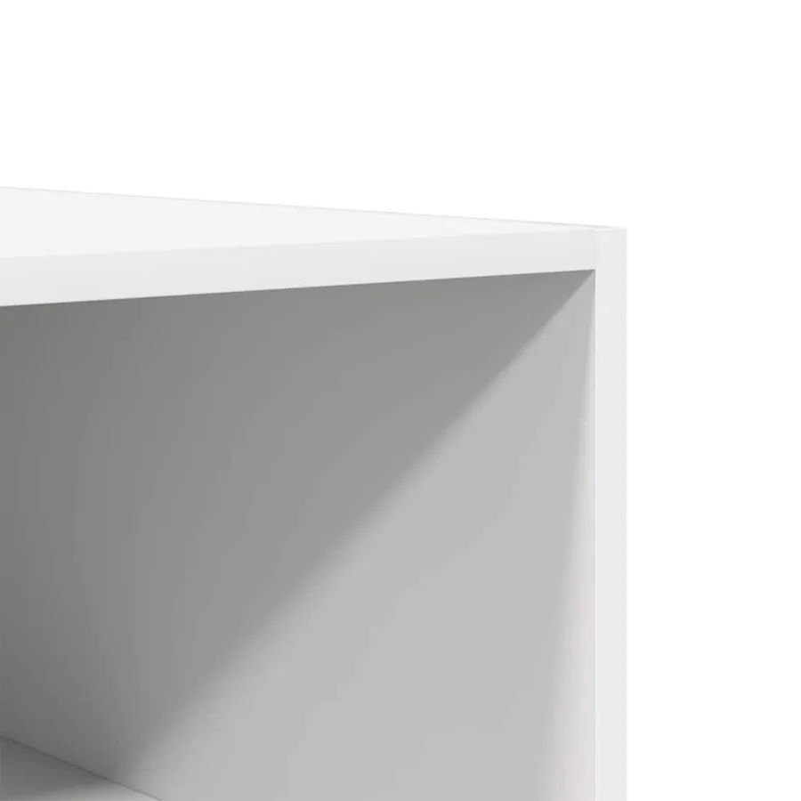 Garde-robe Blanc 50x50x200 cm Bois d'ingénierie - 7