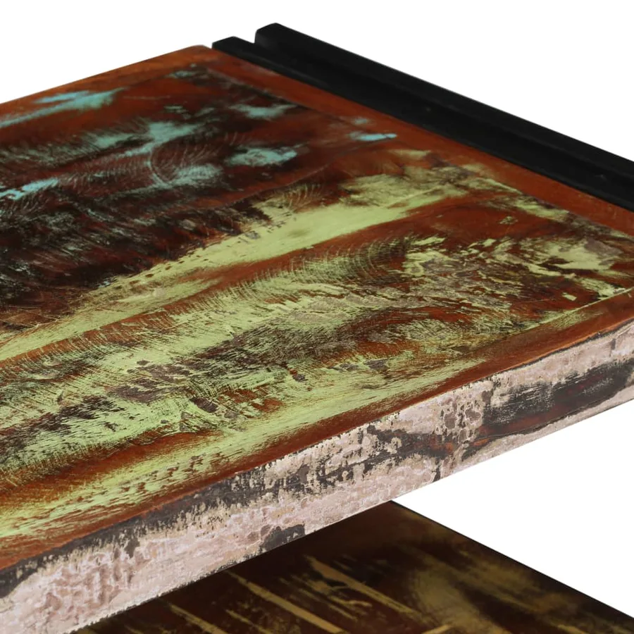 Meuble TV Bois de récupération massif 120 x 30 x 40 cm - 3