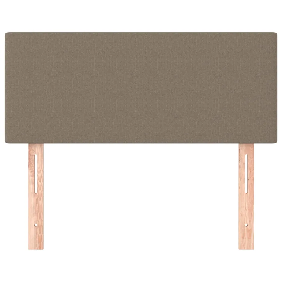 Tête de lit Taupe 80x5x78/88 cm Tissu - 3