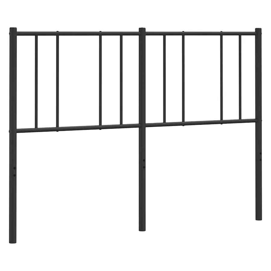 Tête de lit de remplacement métal noir 140 cm - 4