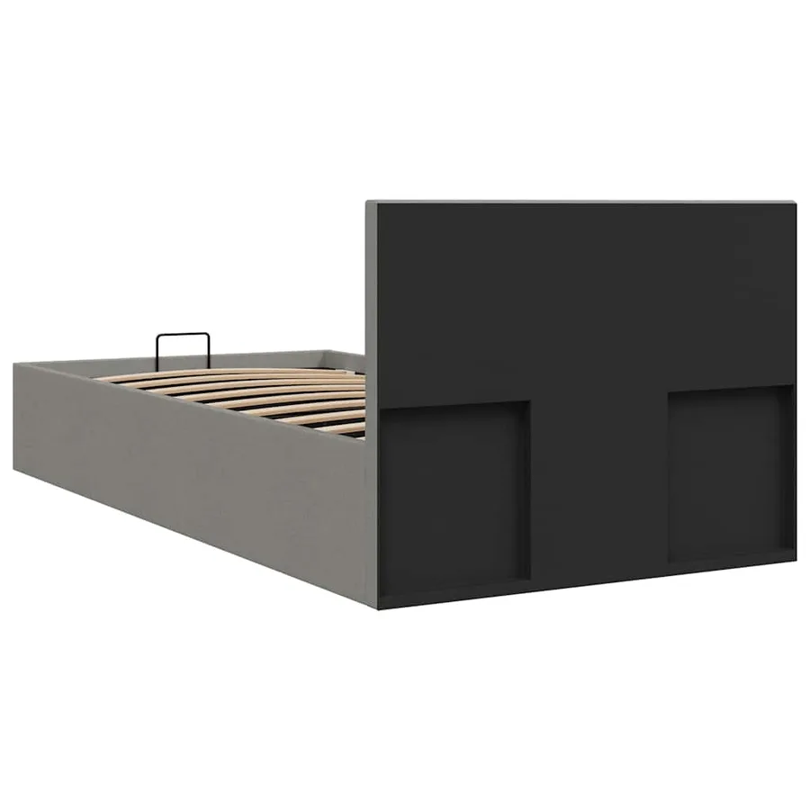 Cadre de lit à rangement hydraulique sans matelas 90x200 cm - 7