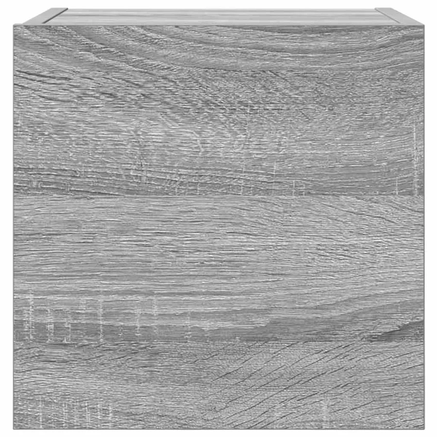 Meuble TV mural Sonoma gris 30,5x30x30 cm - 4