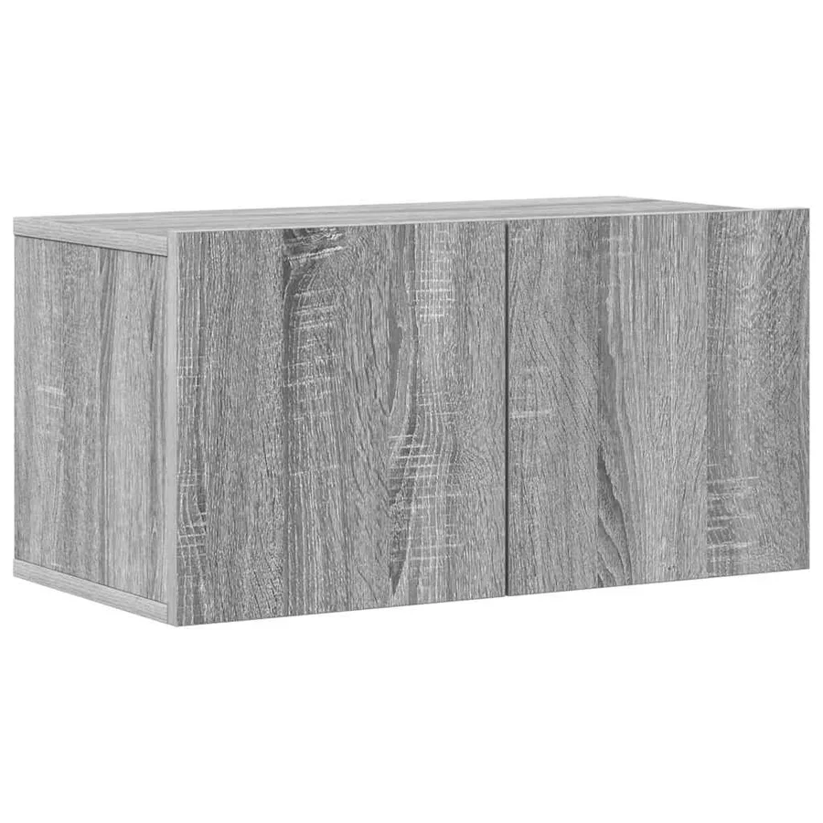 Ensemble de meubles TV 4 pcs Sonoma gris Bois d'ingénierie - 5