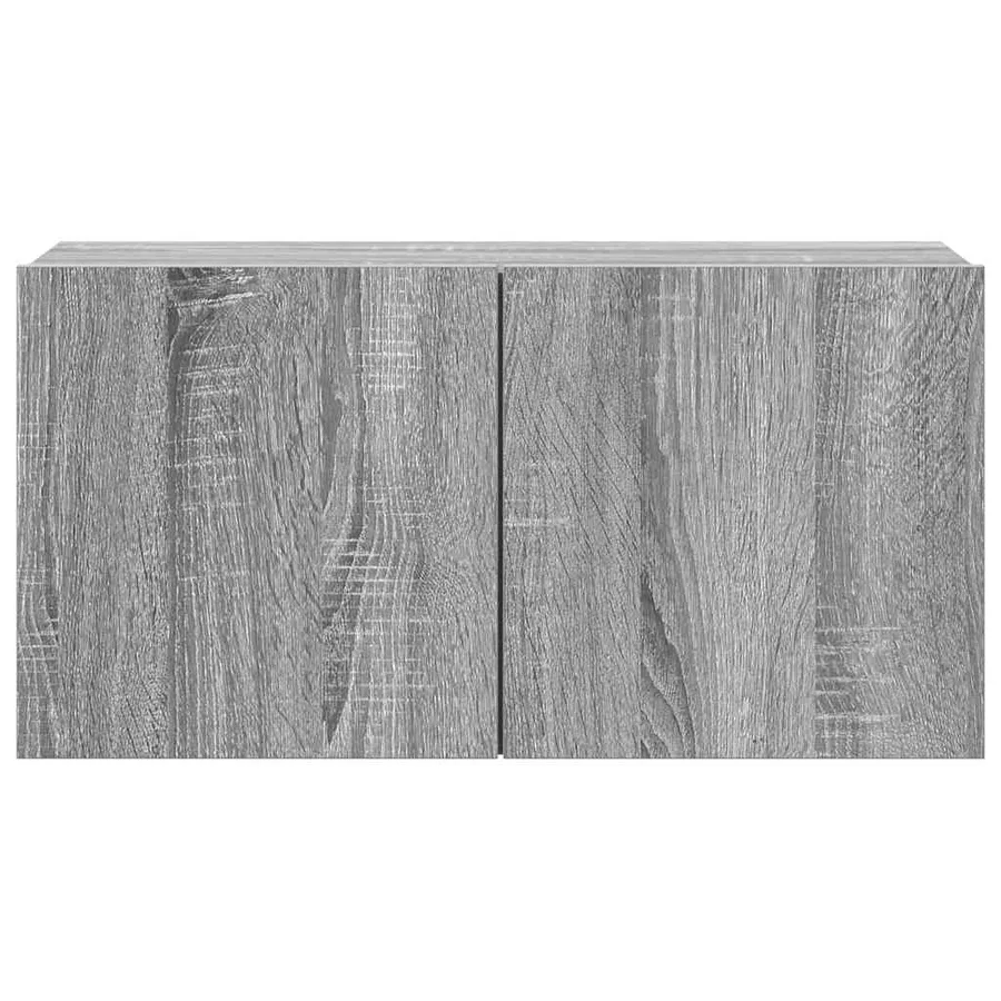 Ensemble de meubles TV 4 pcs Sonoma gris Bois d'ingénierie - 6
