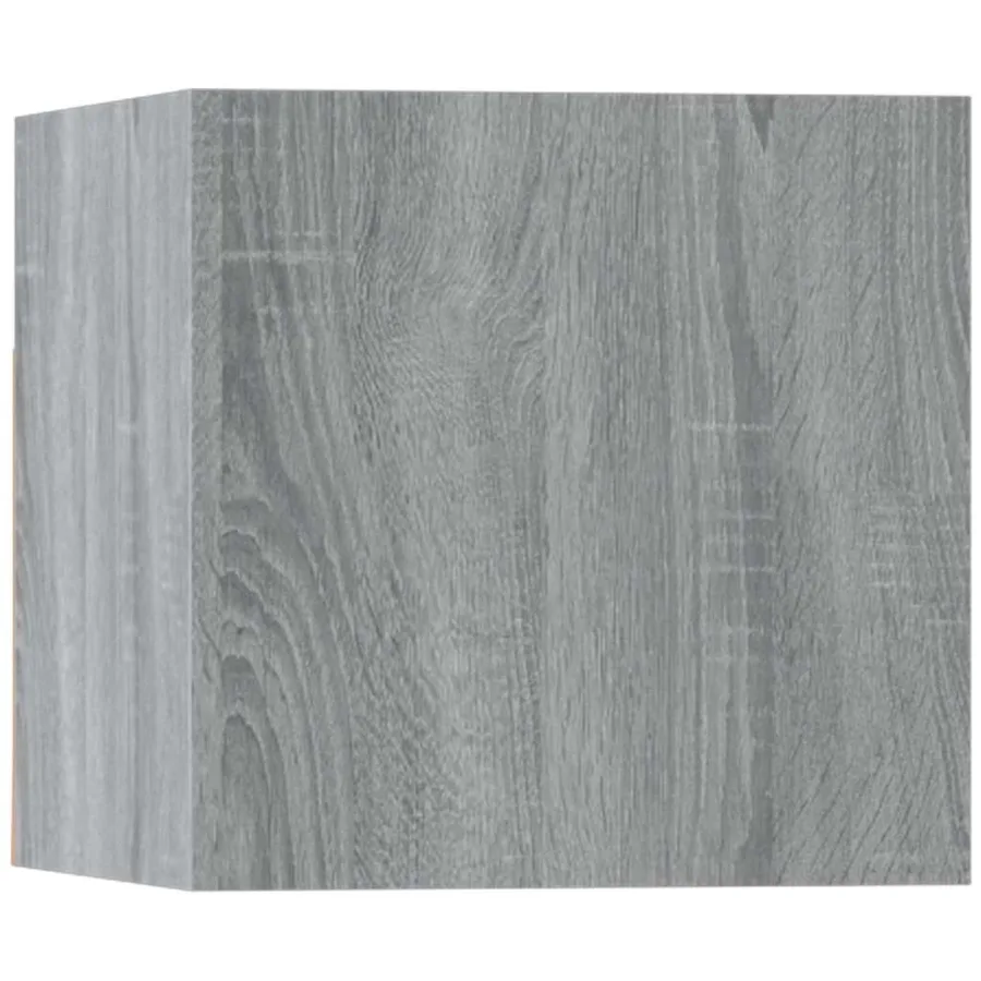 Ensemble de meubles TV 5 pcs Sonoma gris Bois d'ingénierie - 11