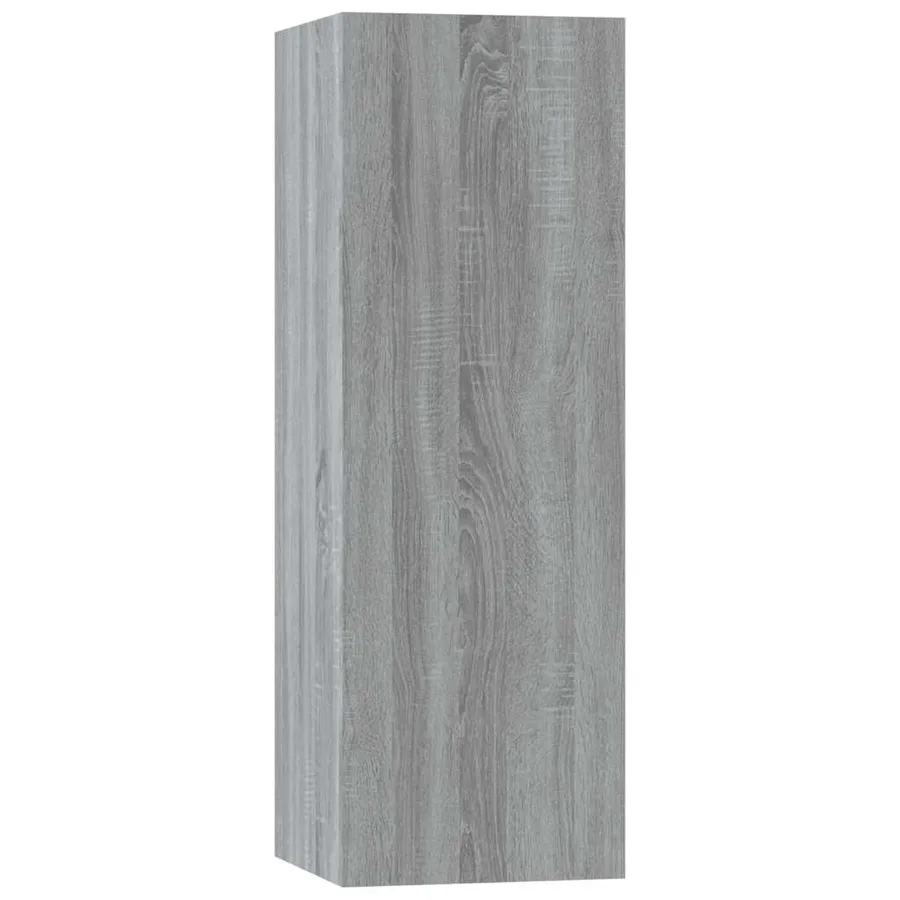 Ensemble de meubles TV 5 pcs Sonoma gris Bois d'ingénierie - 9