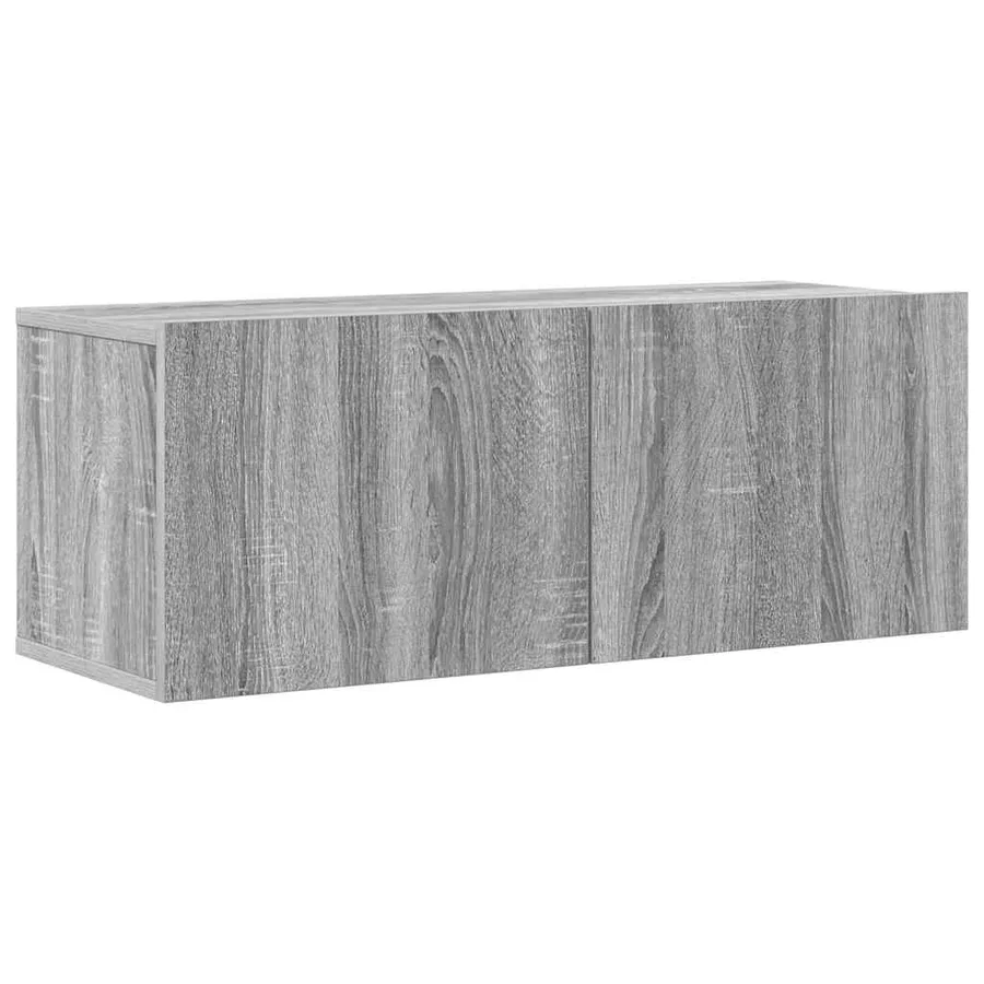 Ensemble de meubles TV 7 pcs Sonoma gris Bois d'ingénierie - 5