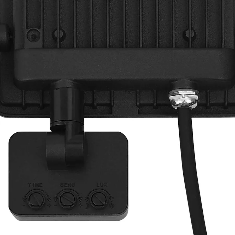 Projecteur à LED avec capteur 10 W Blanc chaud - 9